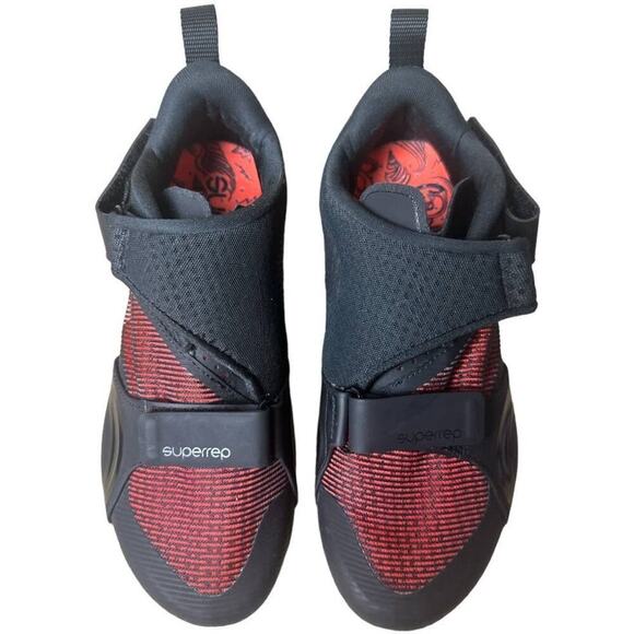 Nike Superrep Black Red Cycling Sneakers Shoes Women's Size 7 - Picture 2 of 11